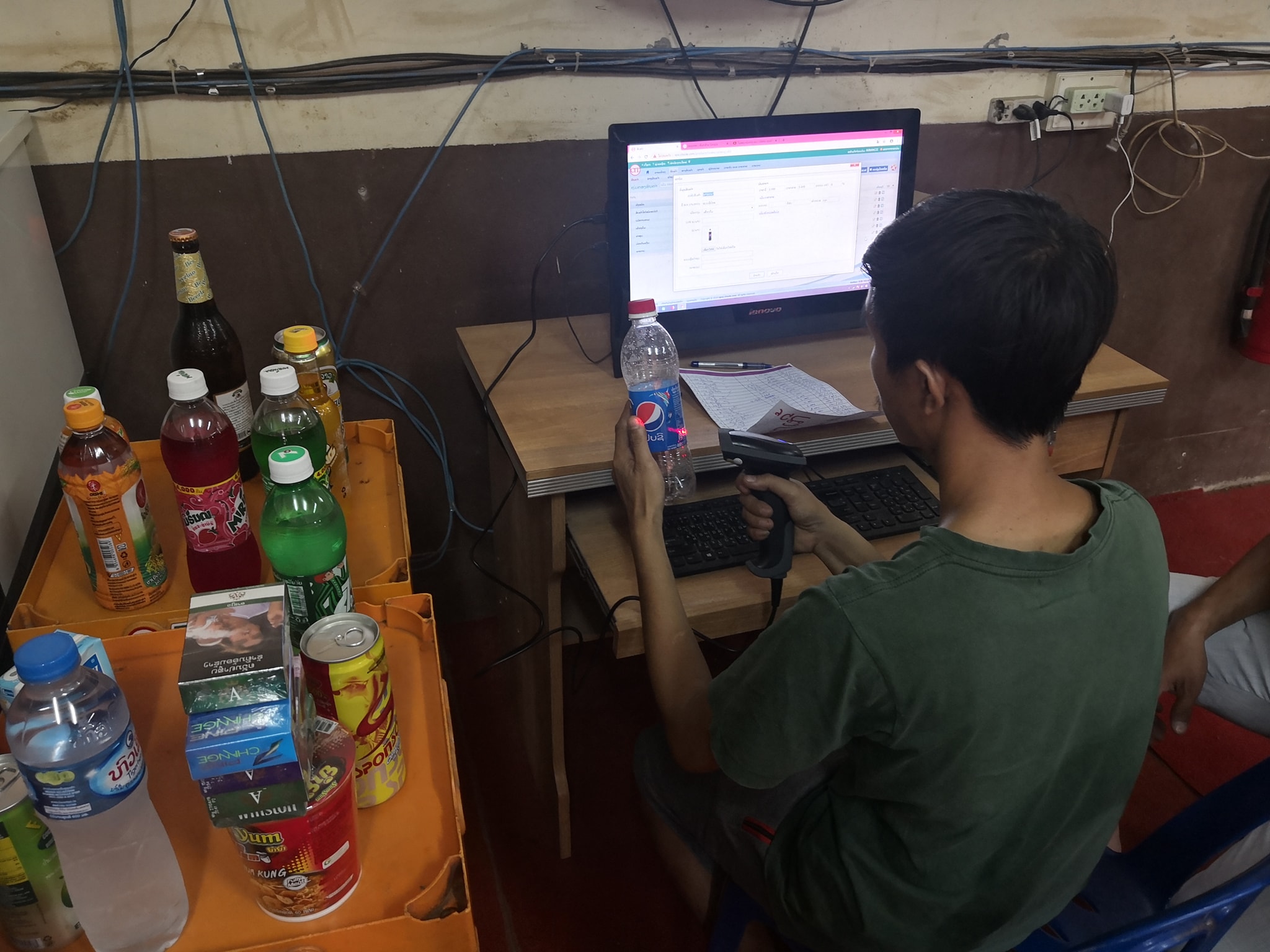 ຕິດຕັ້ງລະບົບຂາຍໜ້າຮ້ານ eCIT Pro ສະໜຸກເກີເສືອນ້ອຍ